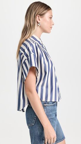 rag & bone Women's Martha Poplin Shirt in Saudi Arabia