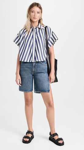 rag & bone Women's Martha Poplin Shirt in Saudi Arabia