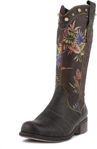 L'Artiste Womens Tiziana Olive Multi Boot - 37 in Saudi Arabia