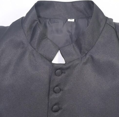 Men's Clergy Robes Priest Robe with 33 Button Cassocks Priest Pastor Robes Preacher Christian Costume in Saudi Arabia