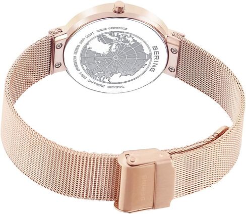 ساعة بيرينغ للجنسين انالوج كوارتز كلاسيك كوليكشن بسوار من الستانلس ستيل وكريستال الياقوت 14539-XXX_1 in Kuwait