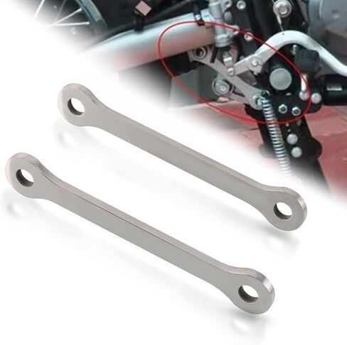 Motorcycle Linkage Lowering Link Kit Rear Suspension Cushion Drop Connecting Compatible with Tenere 700 T7 Rally XTZ700 Tenere /XT700Z Tenere 2019-2021 (Black) in Saudi Arabia