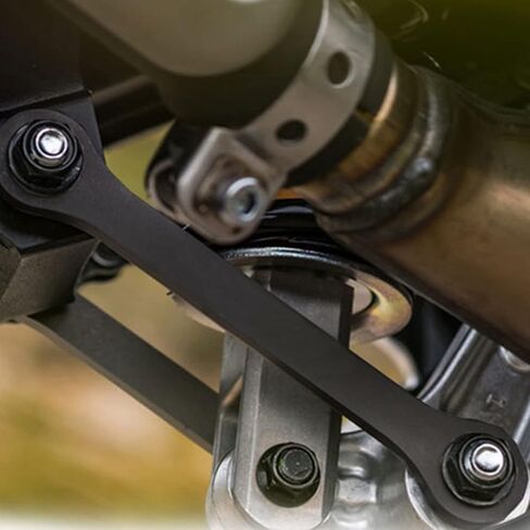 طقم وصلة خفض وصلة الدراجة النارية، وسادة تعليق خلفي، توصيل متوافق مع Tenere 700 T7 Rally XTZ700 Tenere /XT700Z Tenere 2019-2021 (أسود) in Saudi Arabia