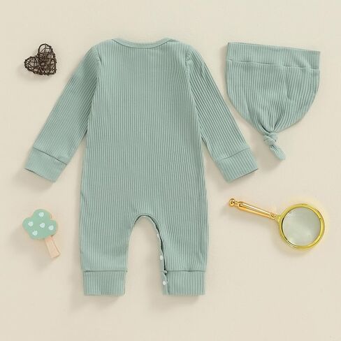 MERSARIPHY Newborn Baby Boy Girl Clothes Hi I'm New Here Coming Home From Hospital Outfits Gender Neutral One Piece Romper in Saudi Arabia
