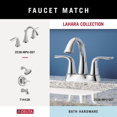 DELTA FAUCET 73850-CZ Lahara Wall Mounted Pivoting Toilet Paper Holder in Champagne Bronze in Saudi Arabia