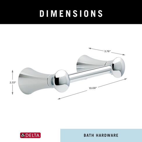 DELTA FAUCET 73850-CZ Lahara Wall Mounted Pivoting Toilet Paper Holder in Champagne Bronze in Saudi Arabia