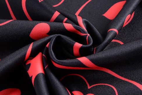 Valentines Day Scrub Tops Women Short Sleeve Vneck Love Heart Printed Nurse Working Uniforms Holiday Pocketed Tshirt in Kuwait