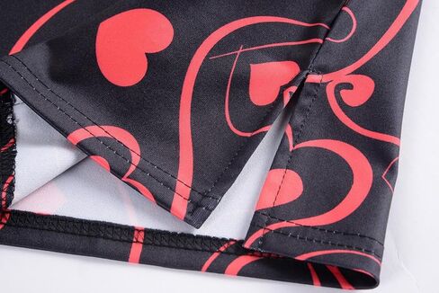 Valentines Day Scrub Tops Women Short Sleeve Vneck Love Heart Printed Nurse Working Uniforms Holiday Pocketed Tshirt in Kuwait