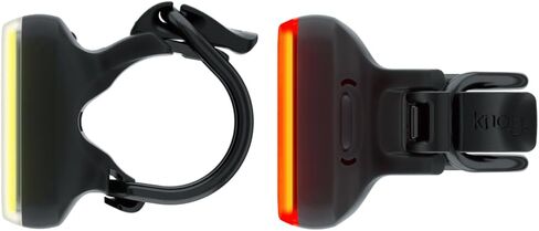 Knog Blinder Twinpack Square Front and Rear Light Kit Adult Unisex, Black, One Size in Saudi Arabia