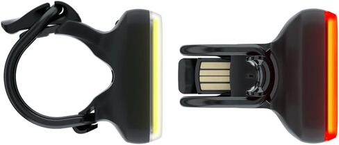 Knog Blinder Twinpack Square Front and Rear Light Kit Adult Unisex, Black, One Size in Saudi Arabia
