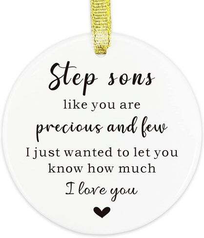 To My Bonus Daughter Christmas Ornament, Step Daughter Gift from Stepmom, Step Daughter Gift from Bonus Mom, Bonus Daughter Christmas Keepsake Gifts from Stepmother in Saudi Arabia