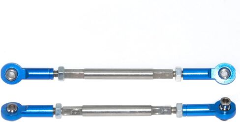 Front Toe Links Compatible with 1/7 Traxxas UDR Unlimited Desert Racer 8547A 8547R 8547X Adjustable Steering Links Tie Rods Metal Upgrade Parts(Blue) in Saudi Arabia