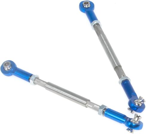 Front Toe Links Compatible with 1/7 Traxxas UDR Unlimited Desert Racer 8547A 8547R 8547X Adjustable Steering Links Tie Rods Metal Upgrade Parts(Blue) in Saudi Arabia