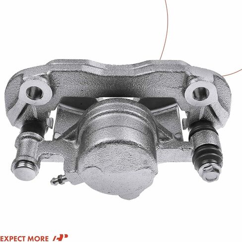 A-Premium Disc Brake Caliper Assembly with Bracket Compatible with Select Mazda Models - B2000 1986-1987 2.0L, B2200 1987-1993 2.2L, B2600 1987-1989 2.6L, RWD - Front Left Driver Side in Saudi Arabia