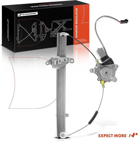 A-Premium Power Window Regulator with Motor Compatible with Nissan Altima 1993-1997 Front Left Driver Side in Saudi Arabia
