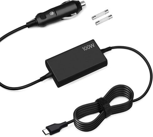 100 واط USB-C شاحن سيارة لديل الدقة 3480 3580 3581 5480 5680 ديل خط العرض 9440 7640 7440 7340 5540 5440 ديل 14 5430 7430 16 5630 7630 ديل XPS 9730 9530 5340 محول تيار مستمر in Kuwait