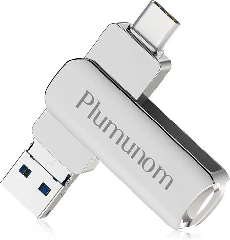 محرك أقراص فلاش USB C 2 في 1 محرك إبهام 64 جيجابايت لمنفذ USB C ومنفذ USB A. محرك فلاش من النوع C للتخزين الخارجي متوافق مع الهواتف وأجهزة الكمبيوتر، شريحة ذاكرة USB C لحفظ الصور والملفات. in Saudi Arabia
