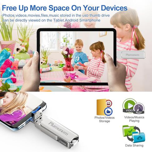 محرك أقراص فلاش USB C 2 في 1 محرك إبهام 64 جيجابايت لمنفذ USB C ومنفذ USB A. محرك فلاش من النوع C للتخزين الخارجي متوافق مع الهواتف وأجهزة الكمبيوتر، شريحة ذاكرة USB C لحفظ الصور والملفات. in Saudi Arabia