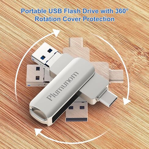 محرك أقراص فلاش USB C 2 في 1 محرك إبهام 64 جيجابايت لمنفذ USB C ومنفذ USB A. محرك فلاش من النوع C للتخزين الخارجي متوافق مع الهواتف وأجهزة الكمبيوتر، شريحة ذاكرة USB C لحفظ الصور والملفات. in Saudi Arabia