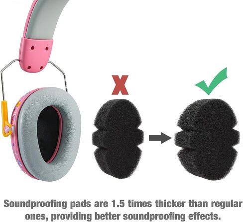 PandaEar Kids Ear Protection Noise Cancelling HeadPhones, NRR 28dB Hearing Protection Earmuffs for Autism, Children, Toddler in Saudi Arabia