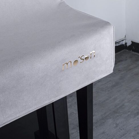 Protect Your Piano with High-Quality Mooson Upright Piano Cover - Piano Keyboard Cover, Piano Cover Cloth, Piano Dust Cover All Included! (Blank) in Kuwait