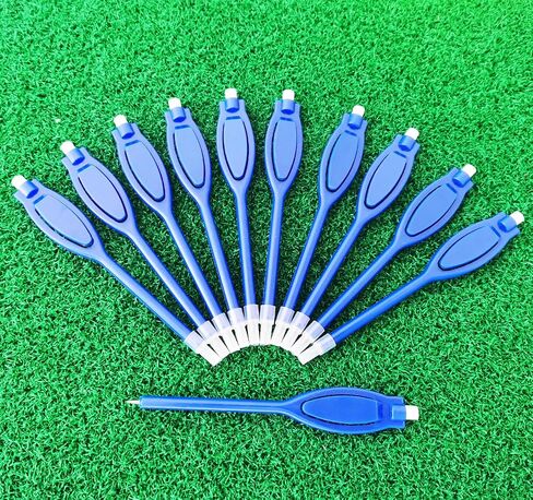 plastic golf pencils with eraser clips 25 50 pcs scoring pencils for golf events,wedding, company meetings Children's drawing (Black 25pcs) in Saudi Arabia