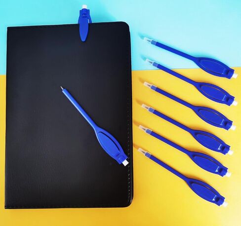 plastic golf pencils with eraser clips 25 50 pcs scoring pencils for golf events,wedding, company meetings Children's drawing (Black 25pcs) in Saudi Arabia