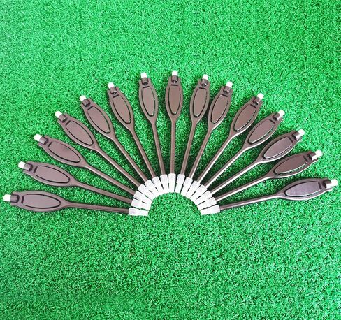 plastic golf pencils with eraser clips 25 50 pcs scoring pencils for golf events,wedding, company meetings Children's drawing (Black 25pcs) in Saudi Arabia