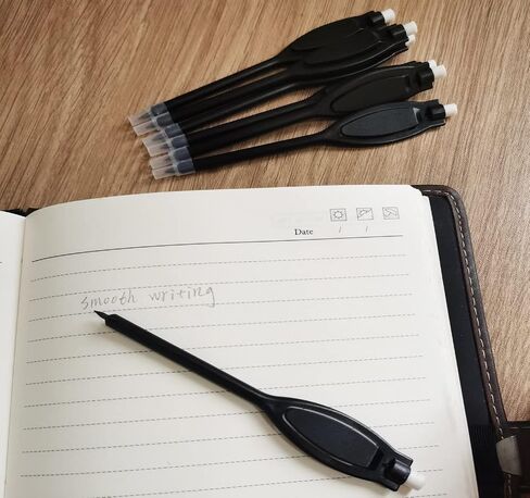 plastic golf pencils with eraser clips 25 50 pcs scoring pencils for golf events,wedding, company meetings Children's drawing (Black 25pcs) in Saudi Arabia