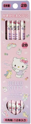 Sanrio 566179 Cinnamoroll Pencil Pack, 2B, Cinnamoroll, 0.3 x 0.3 x 6.9 inches (0.8 x 0.8 x 17.6 cm), Kids Learning Stationery, Character in Saudi Arabia