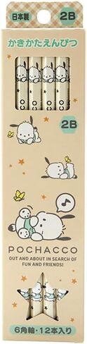 Sanrio 566179 Cinnamoroll Pencil Pack, 2B, Cinnamoroll, 0.3 x 0.3 x 6.9 inches (0.8 x 0.8 x 17.6 cm), Kids Learning Stationery, Character in Saudi Arabia