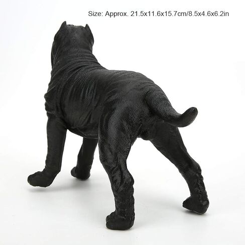 VBESTLIFE Dog Statue, Kid Educational Neapolitan Mastiff Model Simulation Miniature Animal Home Decor in Saudi Arabia