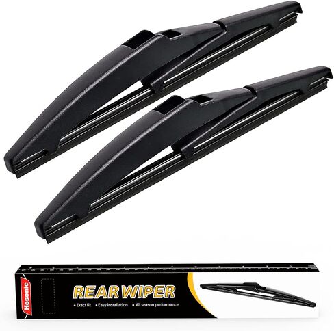 Rear Wiper Blade, HOSONIC 8A Rear Windshield Wiper Blade, Original Equipment Replacement All-season Rear Wiper 8 Inch, Double Service Life (Pack of 2) in Saudi Arabia