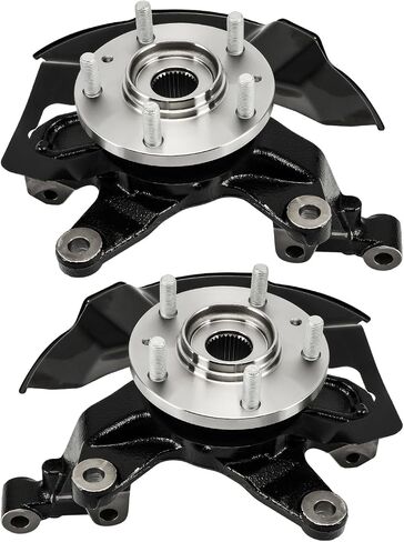 KAX 2PCS Front Steering Knuckle & Wheel Bearing Hub Assembly Fit for CX-9 2007-2015, CX-7 2007-2012, Passenger and Driver Side Replaces 698-414 698-415 in Saudi Arabia