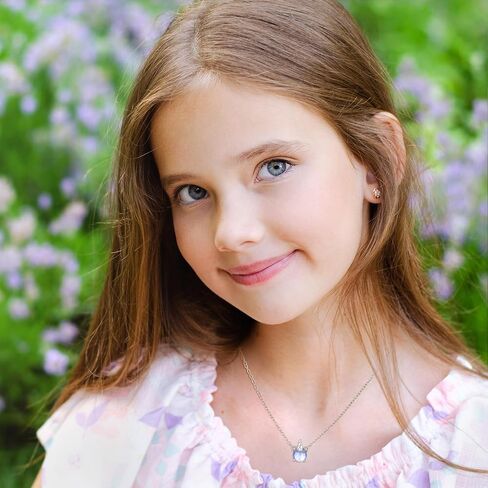 First Day of Kindergarten Preschool Unicorn Gifts for Girls, Back To School Gift Unicorn Necklaces CZ Pendant for Daughter Girls Back-to-School Party Jewelry in Saudi Arabia