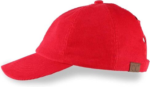C.C Exclusives Corduroy Criss-Cross Ponytail Hat Baseball Cap (BT-937) in Saudi Arabia