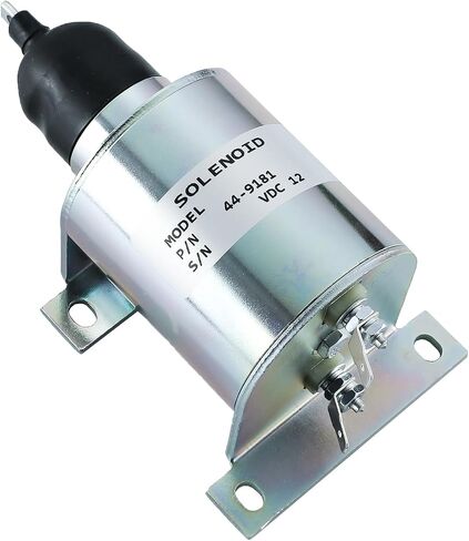 44-9181 Fuel Shut Off Solenoid 41-1566 MPN0457 4109D06G04 11-8518 Replacement for Thermo King SB SLX SL TS MD Series Engine SL100 SL200 SL300 TS200 TS300 TS500 SB190 SB200 SB210 Yanmar YK266 12VDC in Saudi Arabia