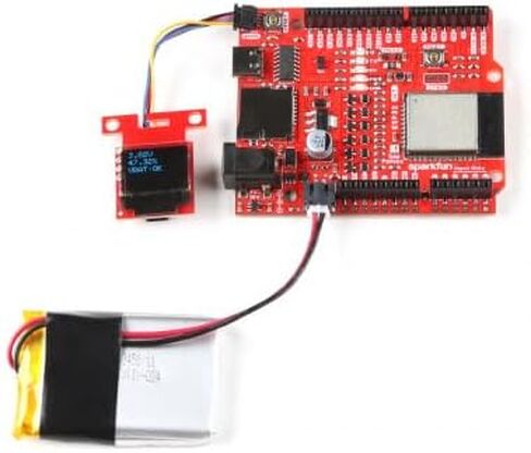 نظام قياس الوقود SparkFun LiPo لبطاريات الليثيوم أيون أحادية الخلية، واجهة I2C، نطاق الجهد بين 2.5 فولت إلى 4.5 فولت in Saudi Arabia