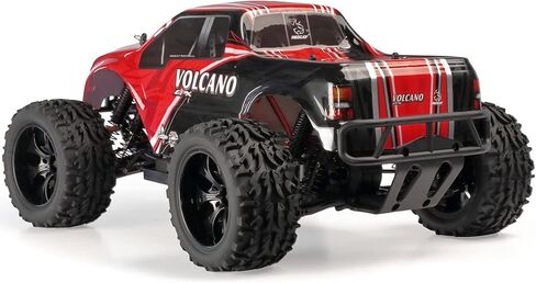 Redcat Racing Volcano EPX - شاحنة مونستر 4WD - مقياس 1/10 - RTR - أحمر in Saudi Arabia