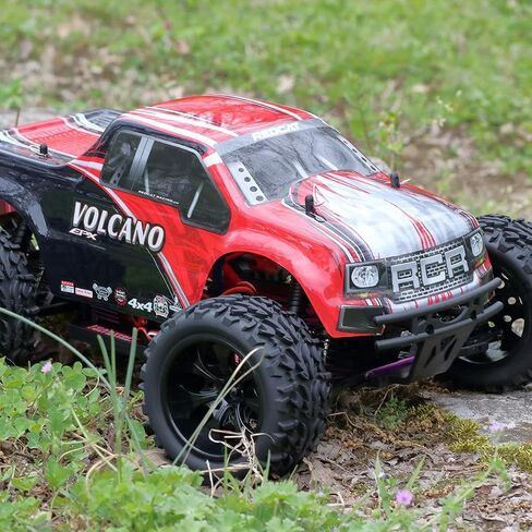 Redcat Racing Volcano EPX - شاحنة مونستر 4WD - مقياس 1/10 - RTR - أحمر in Saudi Arabia