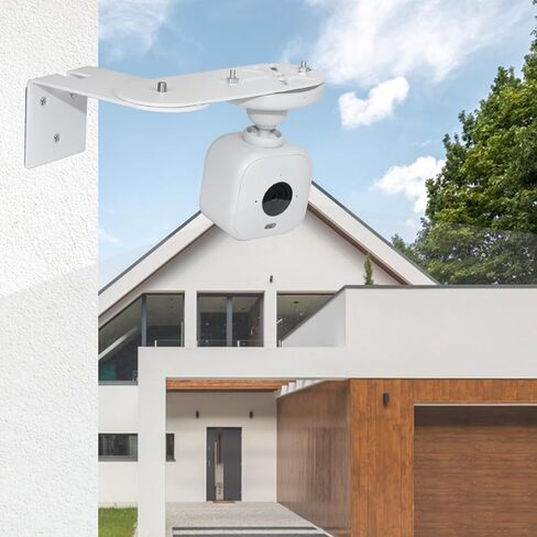 حامل كاميرا خارجي متوافق مع Blink Mini 2، Blink Mini، Blink Outdoor 4th، 3rd Gen، 2 حامل زاوية معدني للكاميرا، تغطية 300 درجة على جانبي المنزل، تقليل البقع العمياء in Kuwait