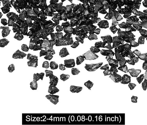 uxcell Crushed Glass Glitters 2-4mm Irregular Chips Sequins, Metallic Chunky Glitters Stones for Resin Art, Nail Arts Craft, DIY Phone, Scrapbooking (Aquatic Blue, 7.09 oz/ 203g) in Saudi Arabia