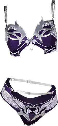 Shadowheart Cosplay Swimsuit Womens Two Piece Bathing Suit BG3 Bikini Set Swimwear in Saudi Arabia