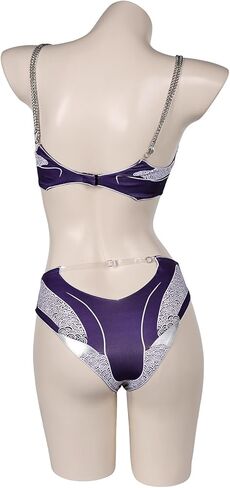 Shadowheart Cosplay Swimsuit Womens Two Piece Bathing Suit BG3 Bikini Set Swimwear in Saudi Arabia