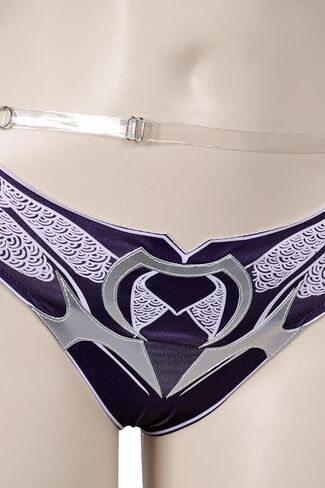 Shadowheart Cosplay Swimsuit Womens Two Piece Bathing Suit BG3 Bikini Set Swimwear in Saudi Arabia