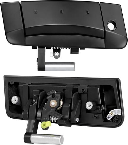 مقبض الباب الخارجي للسائق والراكب متوافق مع 2003 2004 2005 2006 2007 2008 2009 Nissan 350Z، يستبدل OE 80607-CD41E، 80607-CD40B، 80606-CD01E أسود غير لامع in Kuwait