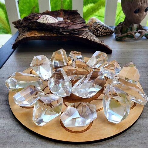 Angel Aura Quartz مزدوج الإنهاء كريستال. هالة كريستالية عالية الاهتزاز للحماية من الريكي، شفاء البرانك، الويكا. بلورات ميتافيزيقية in Kuwait