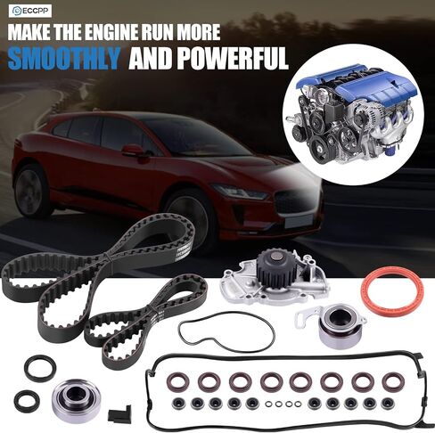 ECCPP TS26244 ITM244 TB244-186LK1 WP244K1A طقم مضخة مياه مؤقت اشتعال لـ 1997-1999 لـ Acura CL 1994-2002 لهوندا أكورد 1998 لهوندا أوديسي 1998-1999 لواحة ايسوزو in Saudi Arabia