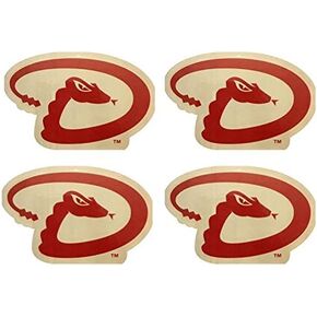 MLB 4 Arizona Diamondbacks Team Logo Stickers Set Individual Official Major League Baseball Helmet Emblems Phoenix D Backs Rattlesnakes in Kuwait
