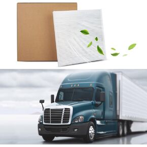 PSLER Cabin Air Filter for Freightliner Cascadia Columbia Coronado Abp N10g 91559, AF26235, PA4857, P609422, PA10181, BOA91559, Truck Filter with Spongy Electrostatic Fiber FCA2302E, 1pcs